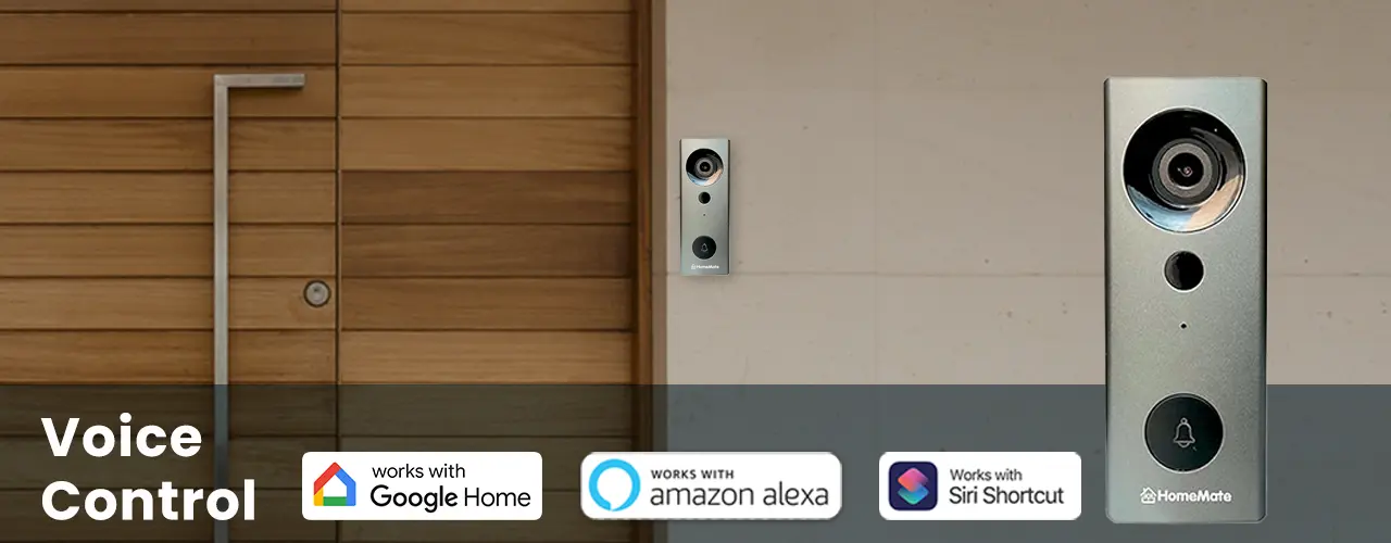 Smart Video Door Bell Voice Assistant