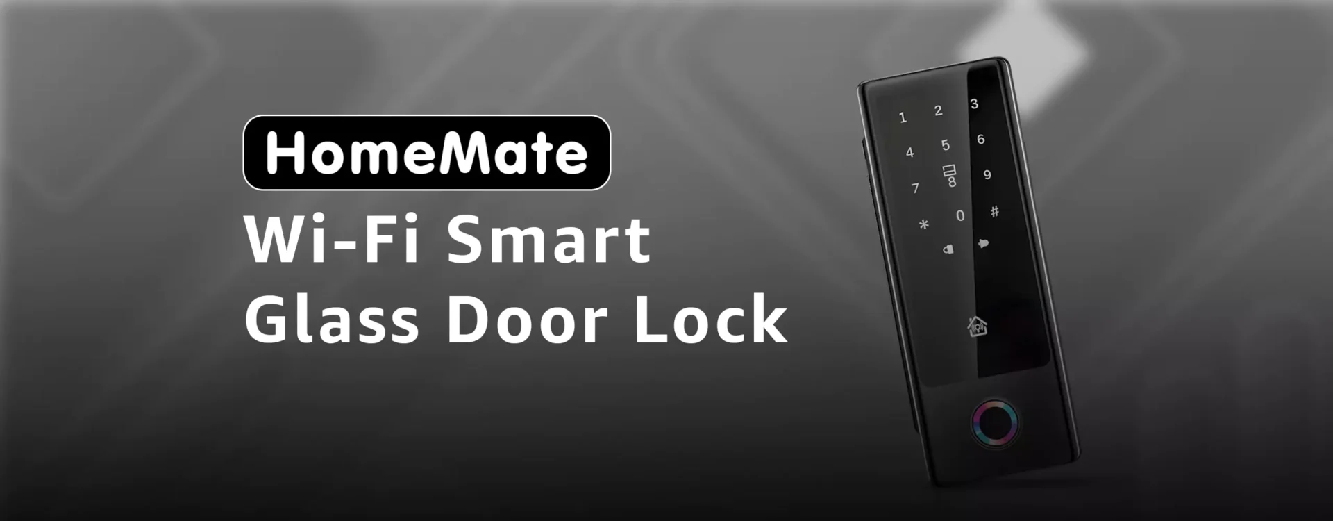 Homemate Glass Door Lock