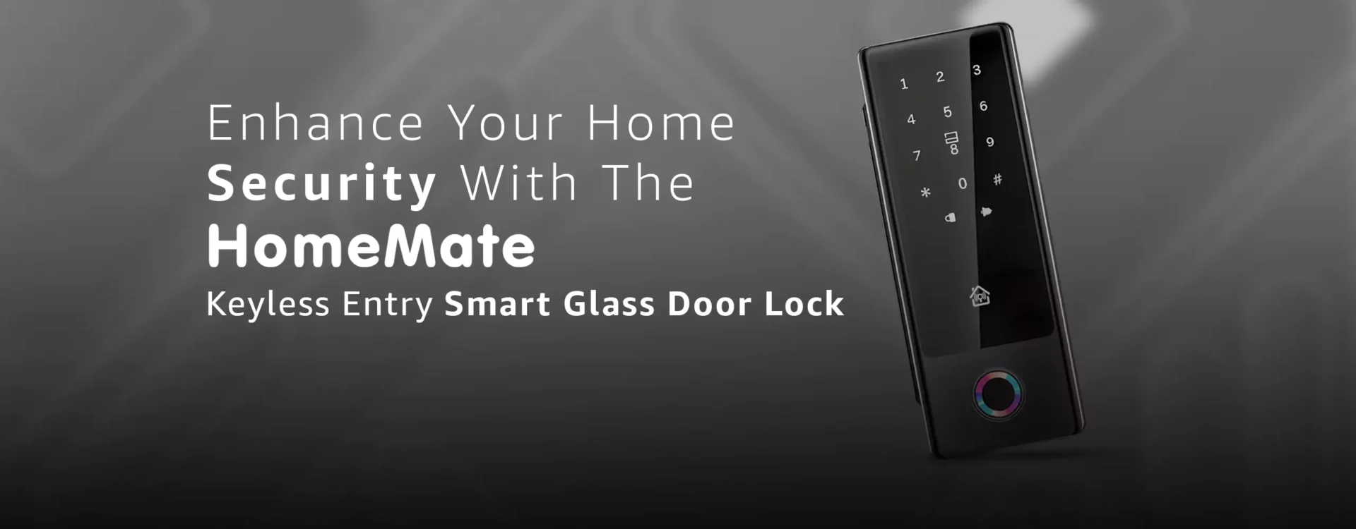 Homemate Glass Door Lock