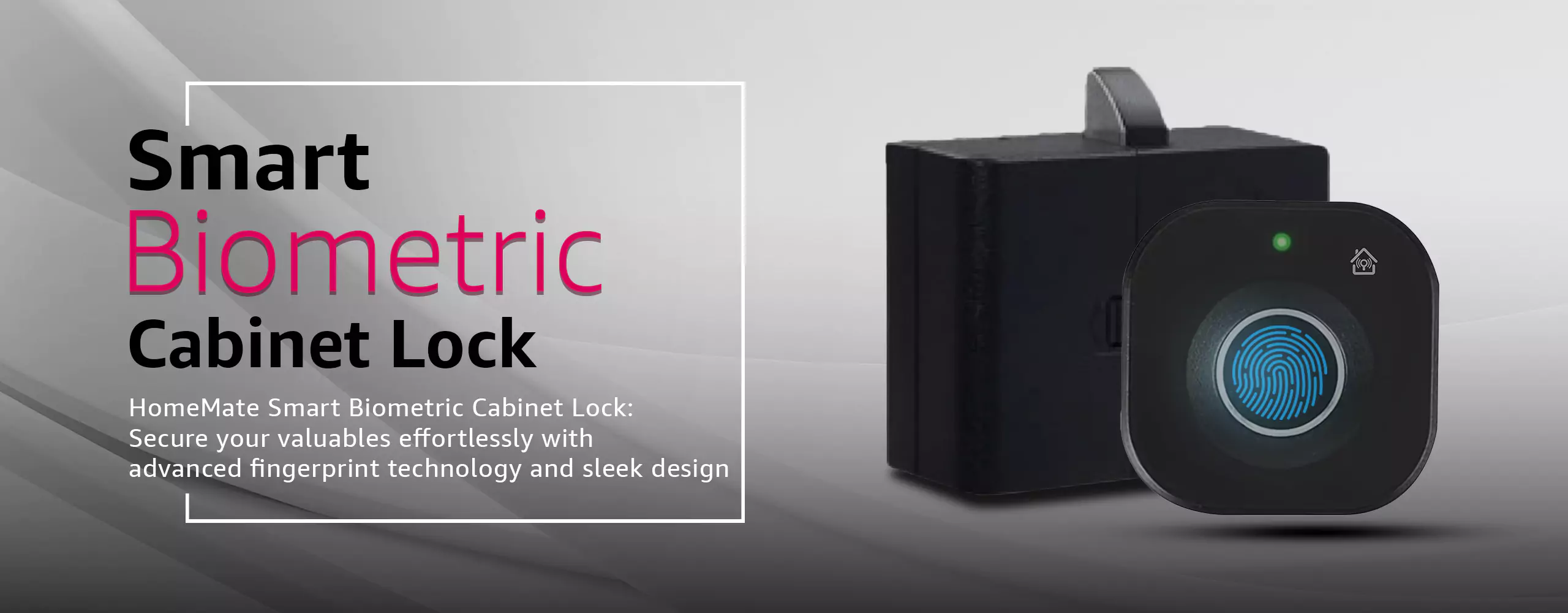 Smart Biometric Cabinet Lock