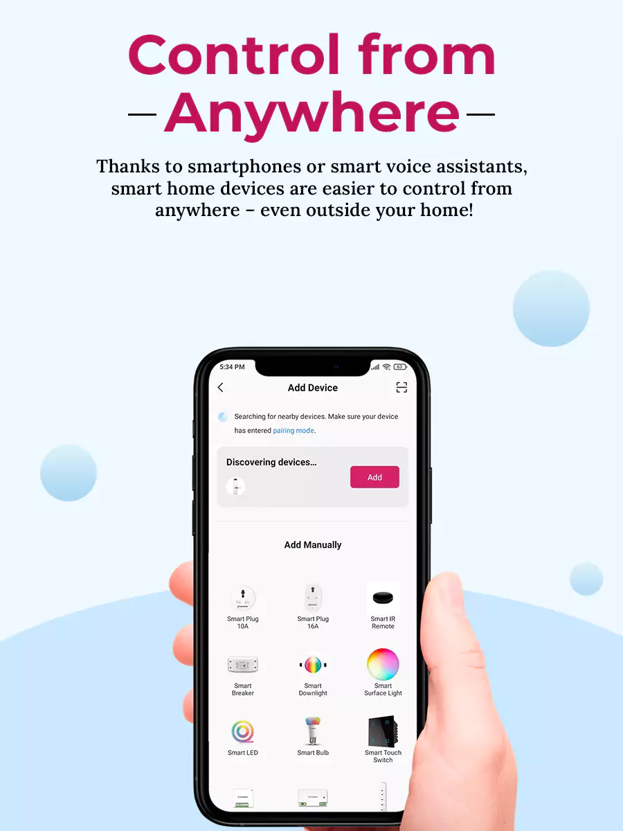 Control From Anywhere